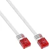 InLine Patchkabel flach, U/UTP, Cat.6, weiß, 0,5m, 0,5 m, Produktbild-Vorschau 7