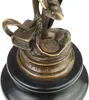 Bronzová figúrka Lady Justice s váhami a mečom - Justitia Náhľad obrázku produktu 7