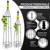 Rosenbogen Metall Rankhilfe 2er Set Rosenrankhilfe Produktbild-Vorschau 4