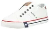 Mustang Damen Canvas Sneaker Weiß Voir les images du produit 12