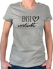 Huuraa Damen T-Shirt Ense verliebt XXL Sport Grey Bio Produktbild-Vorschau 1