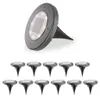 hoftronic Solar Bodeneinbaustrahler 12x 8 LEDs 0,10W 3000K Produktbild-Vorschau 1