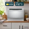 homeX GST6AD-S Tischgeschirrspüler, Mini Geschirrspüler - 6 Produktbild-Vorschau 7