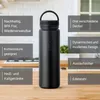 Trinkflasche Edelstahl 1L Thermo Flasche Sport isoliert Produktbild-Vorschau 2