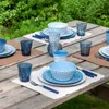 Bo-Camp 16 pcs. set de vaisselle Mix & Match Mélamine bleu Voir les images du produit 10