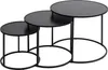 3er-set beistelltisch noan schwarz b54 45 35cm  - Produktbild-Vorschau 1