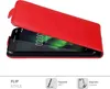 Cadorabo Hülle für Nokia 2.1 Schutz Hülle in Rot Flip Etui Produktbild-Vorschau 3