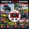 16A Batterieladegerät 12V/24V Smart KFZ Ladegerät, AGM GEL Produktbild-Vorschau 7