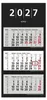 Herlitz 400207936 Herlitz 3-Monats-Wandkalender 2027 Productafbeelding-voorbeeld 1