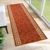 Tapiso Läufer Anti Rutsch Modern Orange Gelb Wohnzimmer 67 Produktbild-Vorschau 1