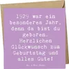 Mr. & Mrs. Panda Grußkarte Spruch 1929 Geburtstag - Produktbild-Vorschau 1