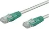 CAT 5e Crossover-Patchkabel, U/UTP, grau-grün Produktbild-Vorschau 3