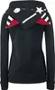 Bye Bye Kitty Kapuzenjacke Damen Star Kitty schwarz/rot XL Produktbild-Vorschau 2