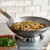 JADE TEMPLE Wok Kohlenstoffstahl mit 35 cm Durchmesser, mit Produktbild-Vorschau 5