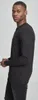Urban Classics Langarmshirt Herren Basic Henley schwarz M Produktbild-Vorschau 7