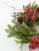 Mica Decorations Randell Weihnachtskranz - Ø50 cm - Rot Produktbild-Vorschau 4