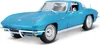 Maisto - 1965 CHEVROLET CORVETTE, metal světle modrá, 1:18 Náhled obrázku produktu 2