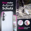NALIA Hülle "GLAZE" für Samsung Galaxy S25 FE - Klare TPU Produktbild-Vorschau 2