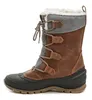 A single brown winter boot is shown against a white background. Anteprima dell’immagine prodotto