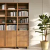 Minimalistyczny regał Hinoki 50 cm z 3 szufladami – Podgląd zdjęcia produktu 1