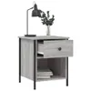 vidaXL Comodini, set da 2 pezzi, grigio Sonoma, 40x42x50 Anteprima dell’immagine prodotto 5