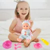 Malplay Babypuppe Fütternde in Kleidung Töpfchen Flasche Produktbild-Vorschau 3