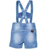 BONDI Baby Jungen Jeans Latzshort "Gipfelkraxler" 91533 | Produktbild-Vorschau 2
