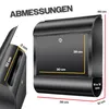 KESSER® XXL Briefkasten Edelstahl mit Zeitungsfach & 3 Produktbild-Vorschau 7