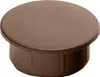 LogistSystem 10x Abdeckstopfen 15mm - Braun - Kunststoff Produktbild-Vorschau 1