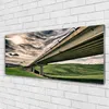 Glasbilder 125x50 Wandbild Druck auf Glas Autobahn Brücke Produktbild-Vorschau 2