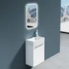 doporro Mobile Bagno Sospeso 46cm Bianco Opaco, Mobile Anteprima dell’immagine prodotto 4