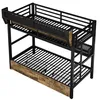 Cama alta de 90 x 200 cm, estructura de metal con Vista previa de la imagen del producto 16