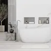 Mensola Bagno Rea 2 30X45X10 Brush Steel Anteprima dell’immagine prodotto 6