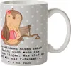 Mr. & Mrs. Panda Becher Juristin Recht - Grau Pastell - Produktbild-Vorschau 1