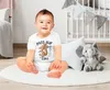 Babybody mit Spruch zum Geburtstag Ich bin jetzt Eins | Produktbild-Vorschau 4