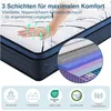 CHITA Taschenfederkernmatratze 160x200 cm, fest H3, 25 cm Produktbild-Vorschau 3