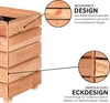 Pflanzkübel Holz "Modulo" aus naturbelassener Lärche Produktbild-Vorschau 3