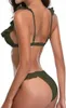 Bikini SHEKINI verde militare, taglia M Anteprima dell’immagine prodotto 2