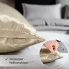 COZYOR Satin-Bettwäsche, mit verstecktem Reißverschluss, Produktbild-Vorschau 3