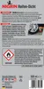 The image shows the back of a NIGRIN Reifen-Dicht product packaging with instructions and safety information. Náhled obrázku produktu