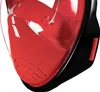 Aga Celoobličajová maska na šnorchlovanie S/M Black/Red Náhľad obrázku produktu 4