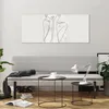Bilder auf glas - Einteilig - Grafik Frau Licht - 120x50cm Produktbild-Vorschau 6
