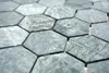 Mosaik Fliese Marmor Naturstein Hexagon Marmor grün Produktbild-Vorschau 4