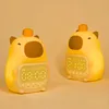 Capybara Réveil Veilleuse de bureau Minuteur Snooze LED USB Voir les images du produit 9