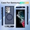 Custodia ibrida per Samsung Galaxy S24 Ultra cover anello Anteprima dell’immagine prodotto 5