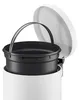 Hailo Vuilnisemmer rond, Selekta, 20 liter, wit Productafbeelding-voorbeeld 3