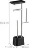 Set da bagno Relaxdays, dimensioni: 65,5 x 29 x 11 cm, Anteprima dell’immagine prodotto 4