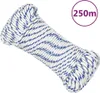 The Living Store Bootsseil Weiß 5 mm 250 m Polypropylen Produktbild-Vorschau 1