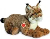 A plush toy lynx lying down on a white background. Náhľad obrázku produktu
