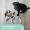 Kerbl Futterbar für Hunde / Katzen + 2 Futternäpfe aus Anteprima dell’immagine prodotto 10